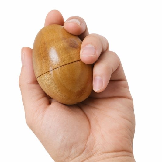 GMP Wooden Egg Shaker (singles)- SHAK-11 - Groove Masters Percussion