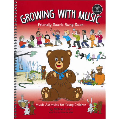 Growing With Music - Friendly Bears Song Book + CD - Q7000 - EMUS