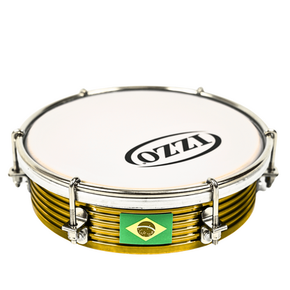 Percussion | Izzo Professional Anodized Aluminum Tamborim Tambo A6 (4 Colours) Gold