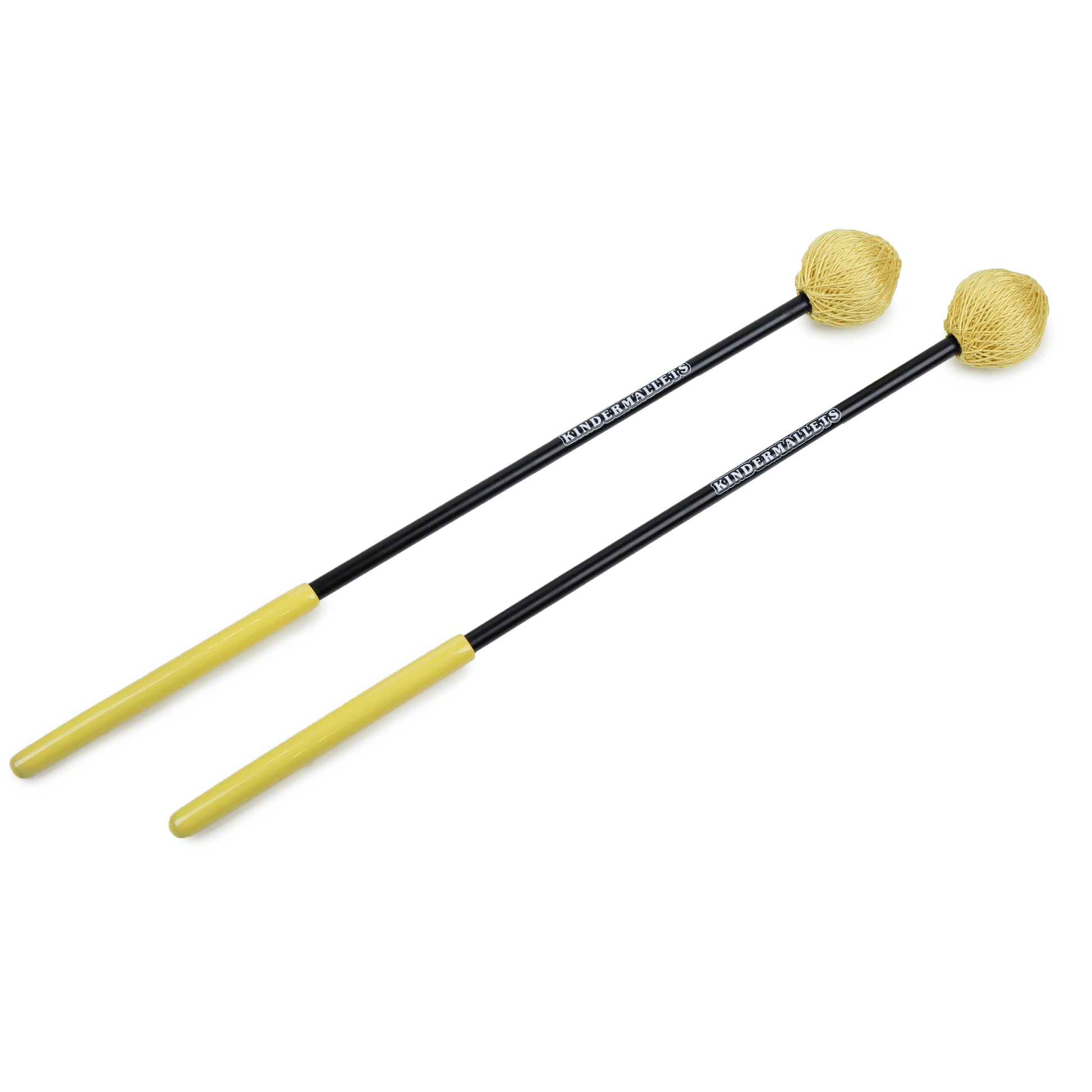 KINDERMALLETS Cord Metallophone Mallets, Pair (Soft, Medium, Hard) - Empire Music Co. Ltd--Kindermallets