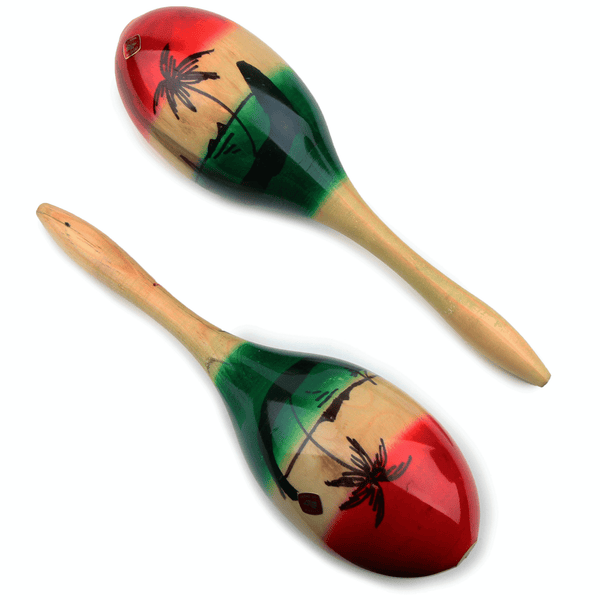 EMUS Maracas Mexican hardwood 10’’ - E741