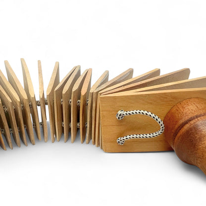 Musical Ratchets | Natural Wood Kokiriko Woody 4 | Groove Masters Percussion