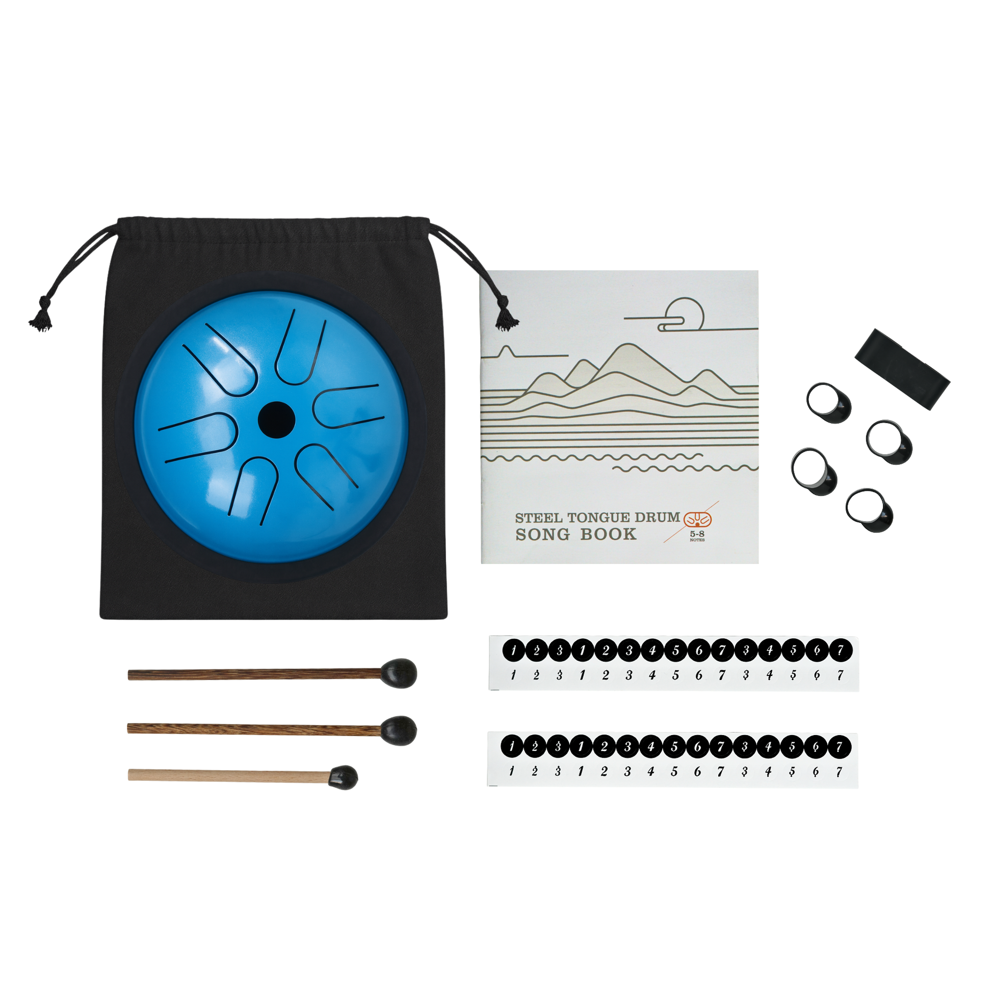 MUSICAL INSTRUMENTS | SATORI COSMIC TONGUE/RAIN DRUM 5.5’’ – POCKET-SIZED 6-NOTE STEEL