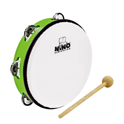 TAMBOURINES | TAMBOURINES: NINO 8’’ TAMBOURINE - NINO51 (5 COLOURS)