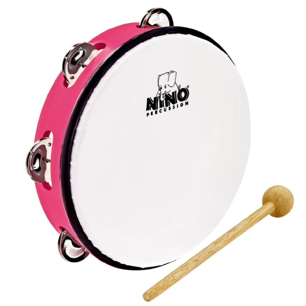 NINO 8" Tambourine (5 Colours) - Empire Music Co. Ltd-Tambourines-NINO