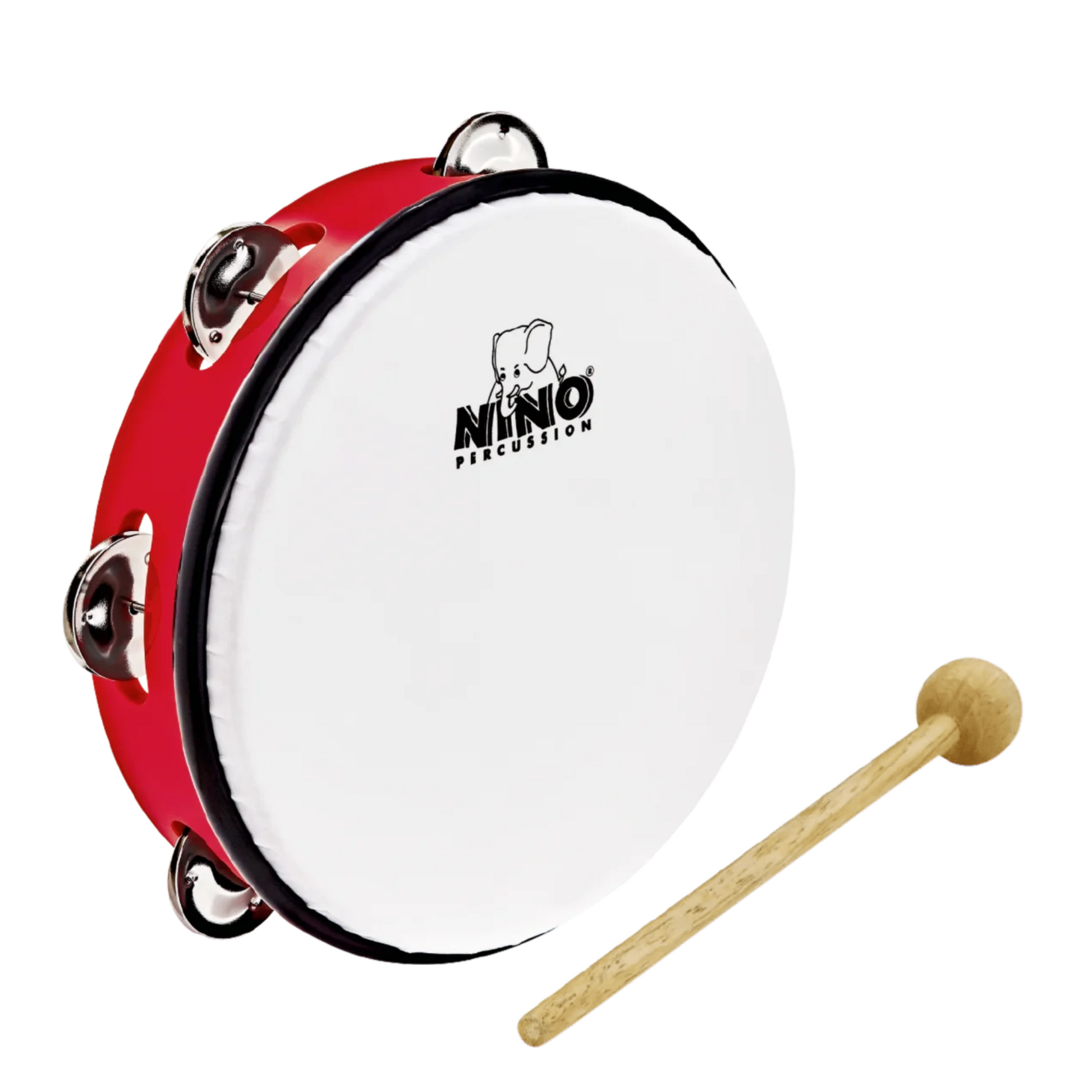 Tambourines | Nino 8’’ Tambourine Nino51_(choose Colour) Red