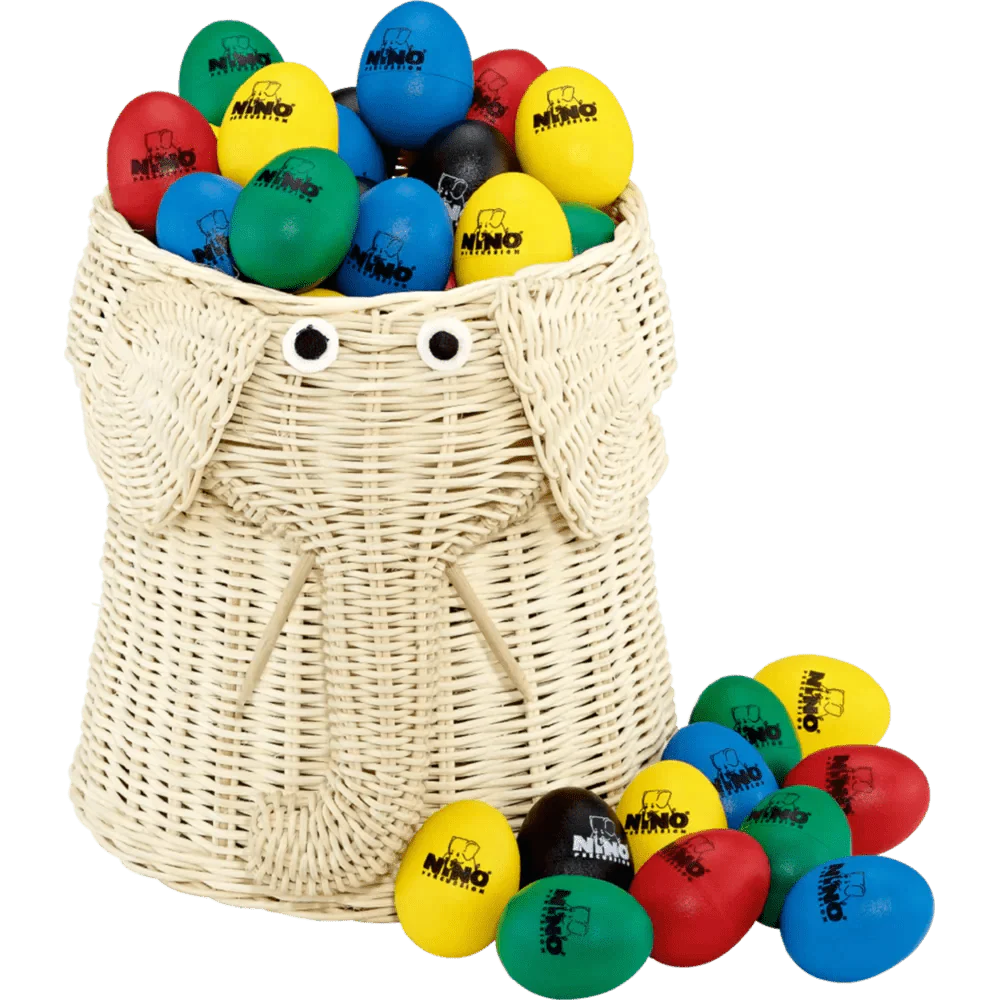 NINO 80-Piece Egg Shaker Assortment - N540-802 - Empire Music Co. Ltd--NINO