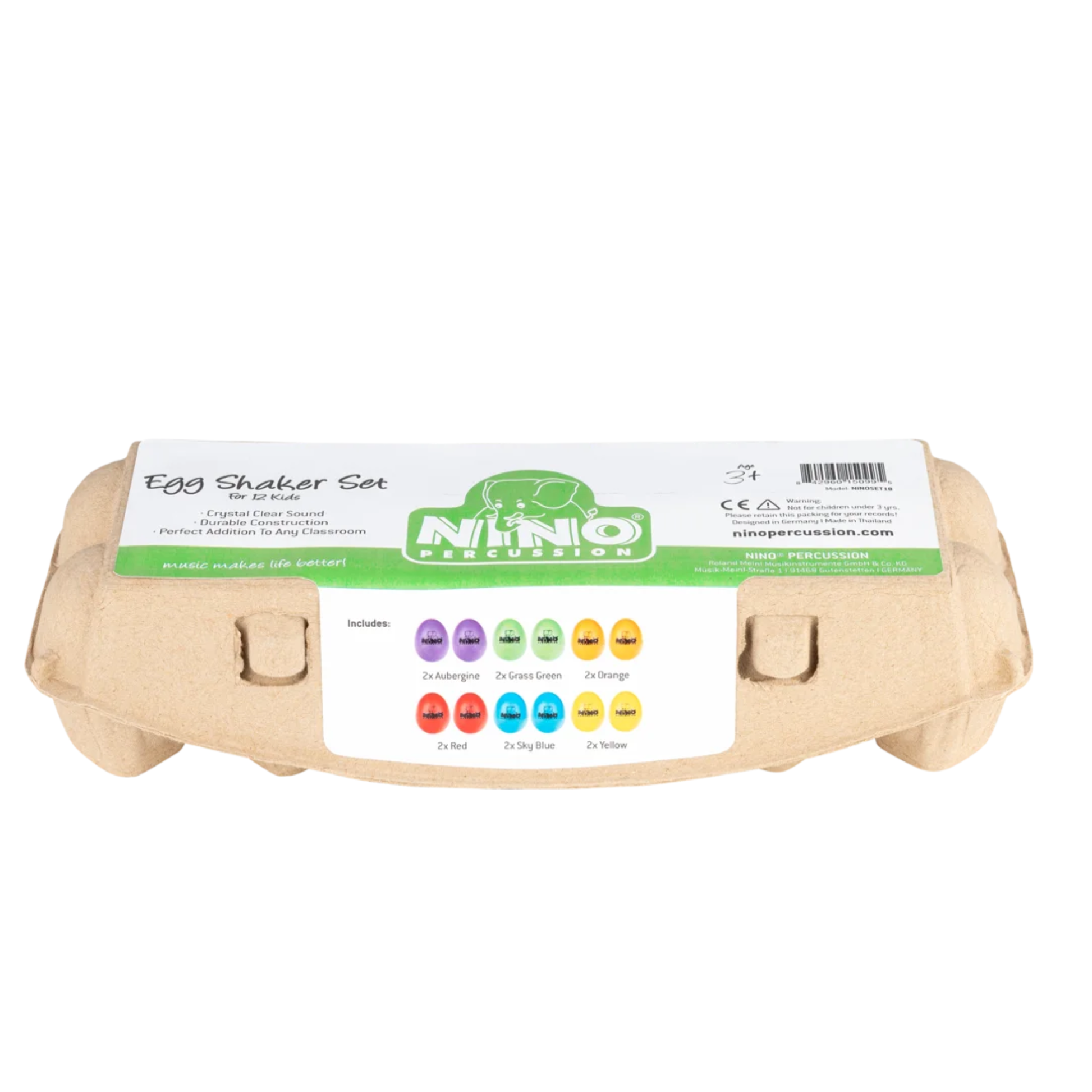 NINO 1 Dozen Egg Shakers - NINOSET18