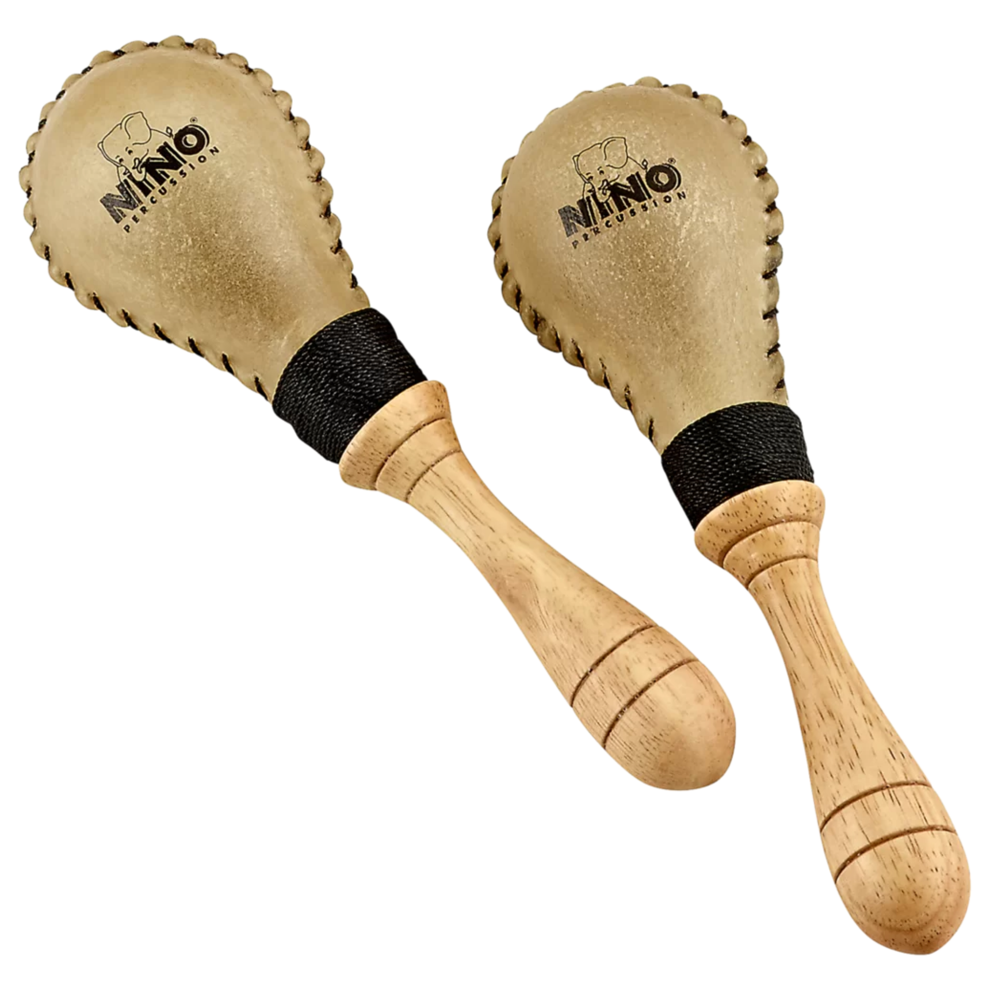 NINO Rawhide Maracas Pair Small - NINO10