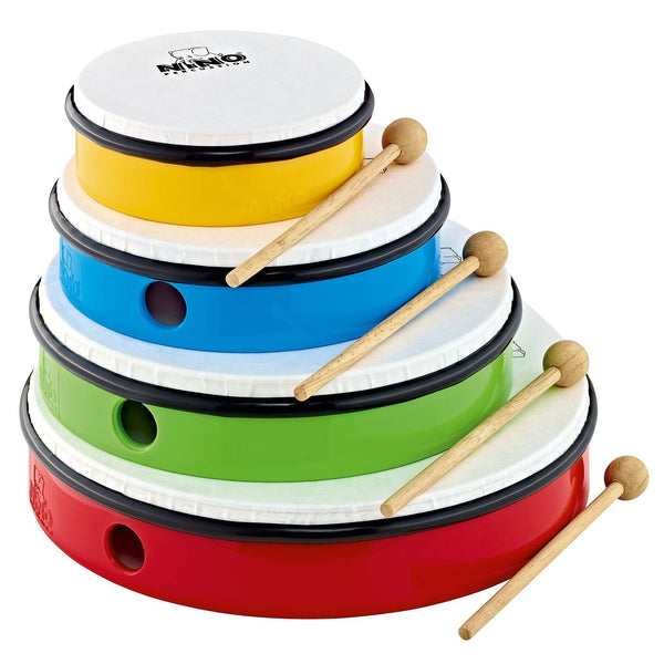 NINO Set Of Four Hand Drums w/ Bag - NINOSET6
