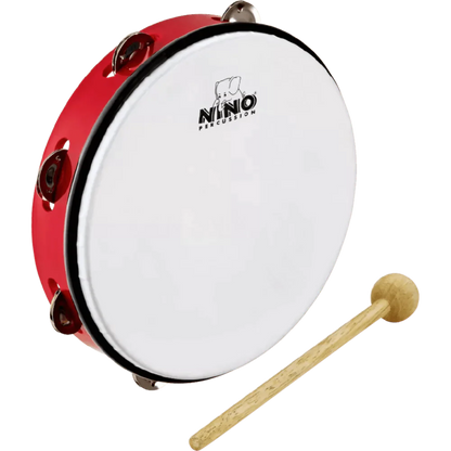 TAMBOURINES | TAMBOURINES: NINO TAMBOURINE 10’’ - NINO24 (4 COLOURS)