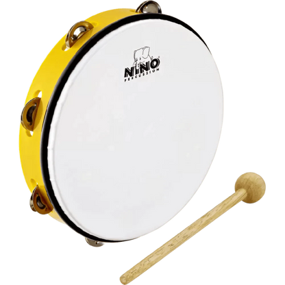 TAMBOURINES | TAMBOURINES: NINO TAMBOURINE 10’’ - NINO24 (4 COLOURS)