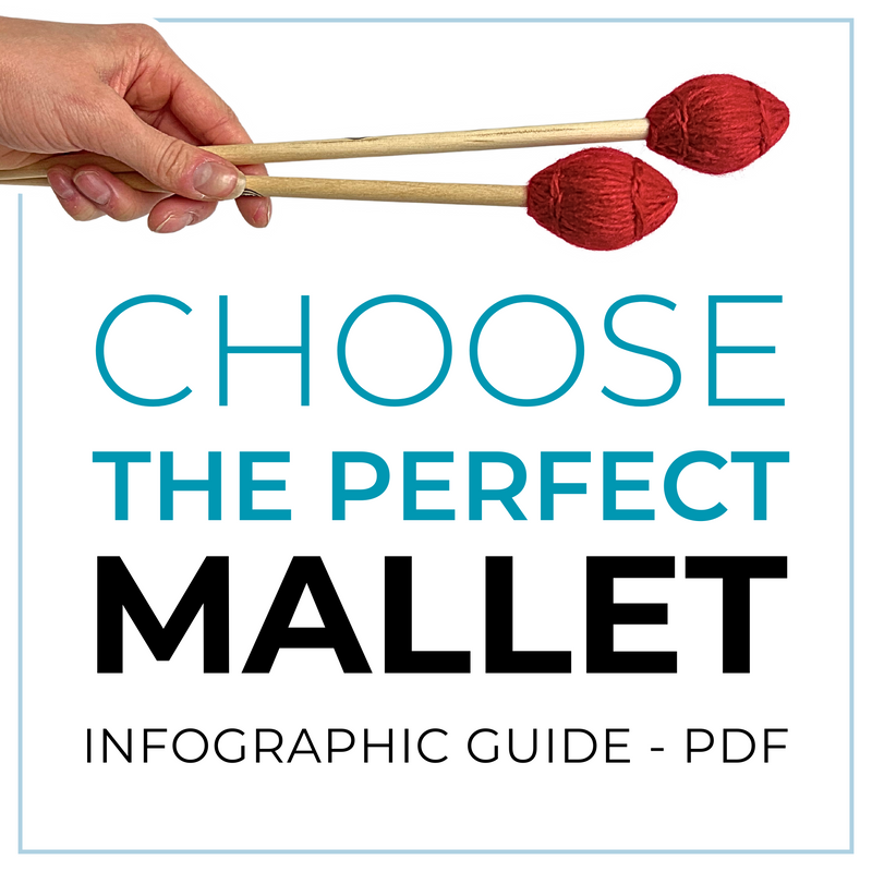 Orff Mallet Buying Guide Infographic PDF - Educational Printout File - Empire Music Co. Ltd