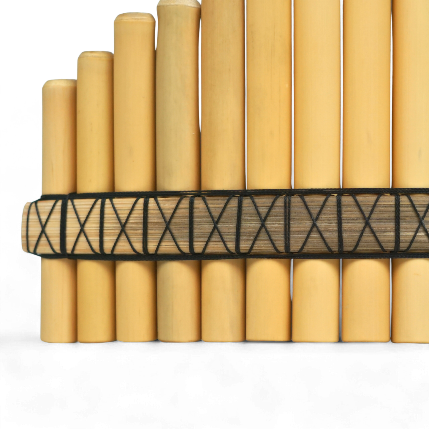 PAN FLUTES | GMP PREMIUM PERUVIAN FLUTE | TUNED 13-CANE BAMBOO PANPIPE