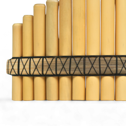 PAN FLUTES | GMP PREMIUM PERUVIAN FLUTE | TUNED 13-CANE BAMBOO PANPIPE
