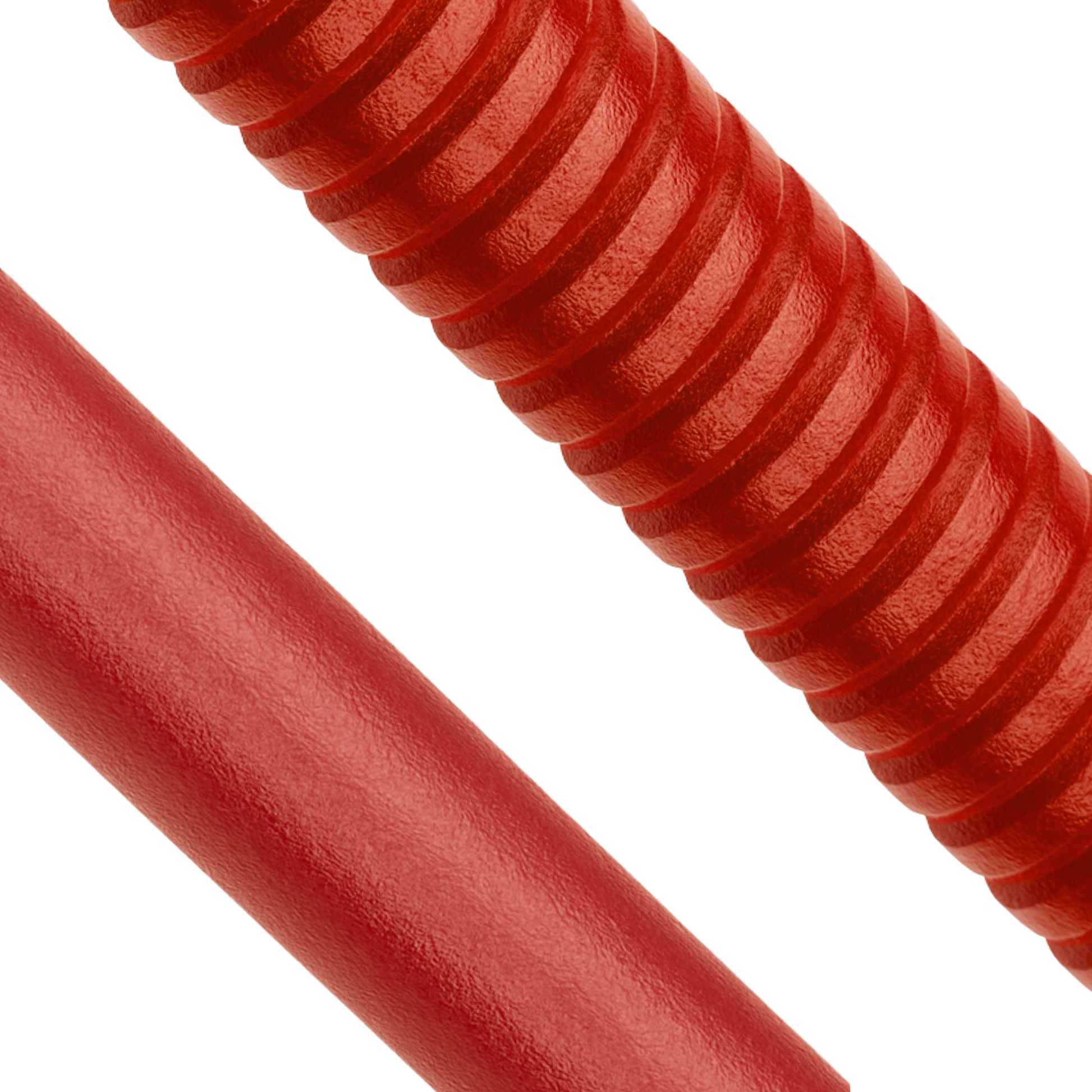 Rhythm Sticks pair Fluted & Plain - E634 (red or blue) - EMUS