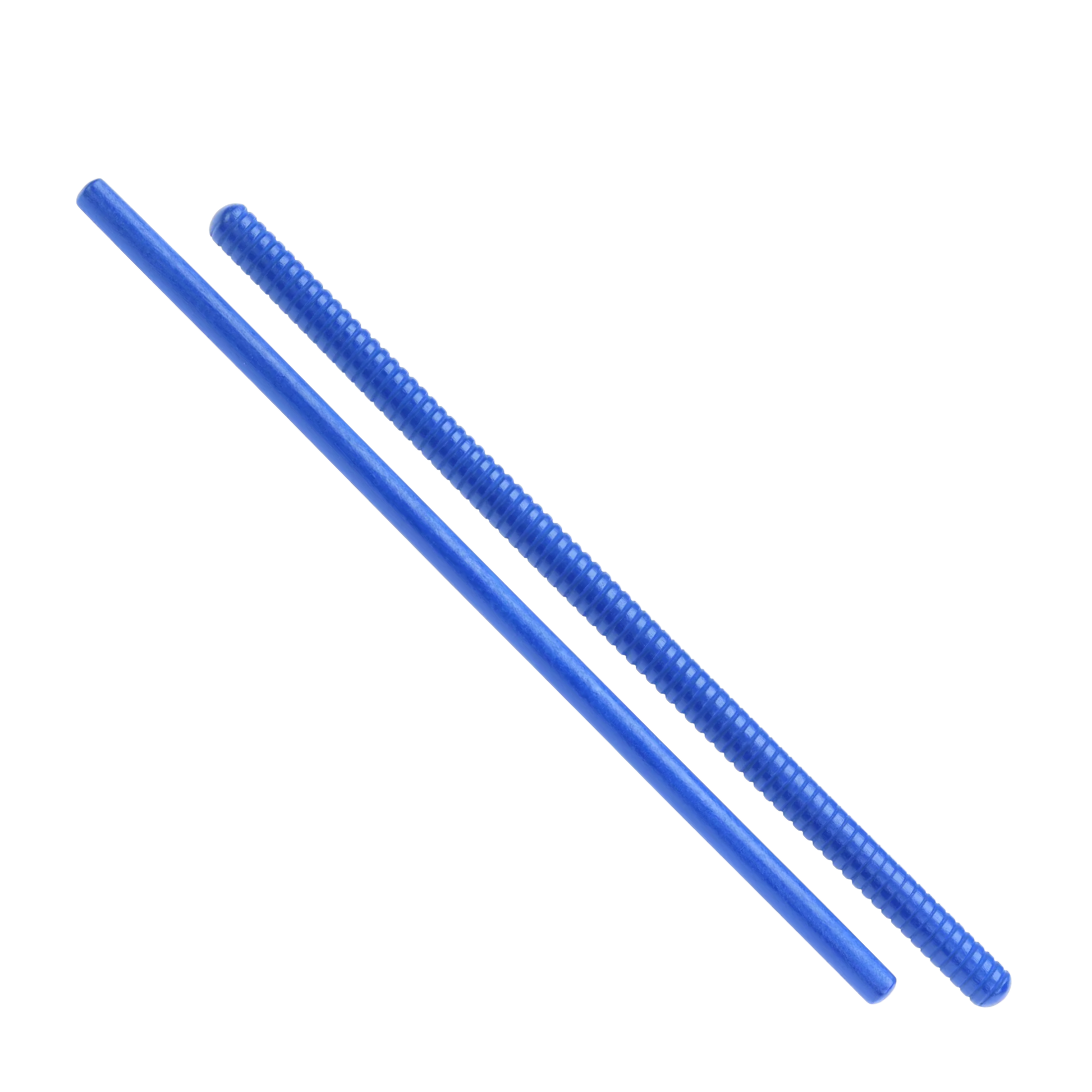 Rhythm Sticks pair Fluted & Plain - E634 (red or blue) - EMUS