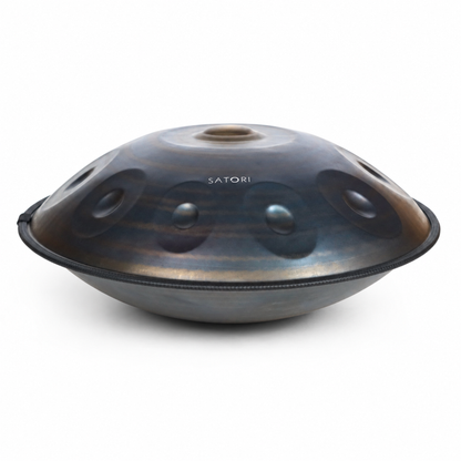 SATORI 22’’ Steel Handpan Drum - HD-HB10 (Copper Silver Brown)