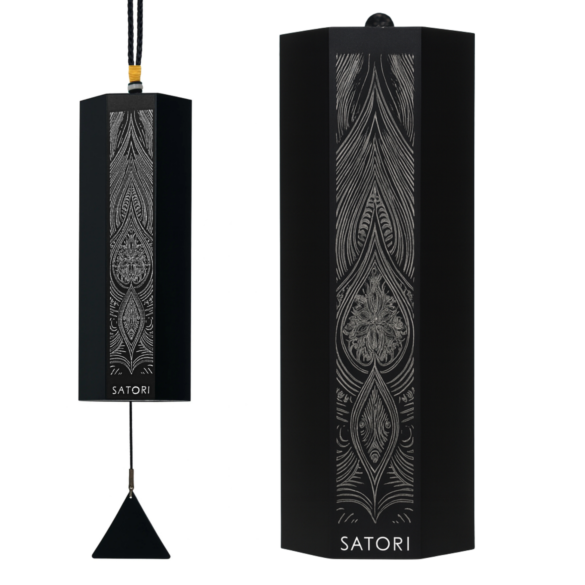 SATORI Aluminum 8-note Wind Chime - WC-OCTAGON8-3