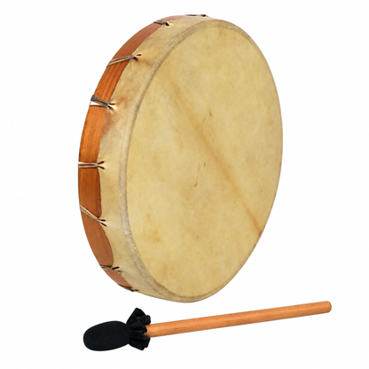 GMP Goatskin Frame Drum, 16" with Mallet - SHAMAN-16GS