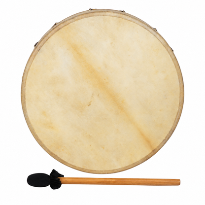 GMP Goatskin Frame Drum, 16" with Mallet - SHAMAN-16GS