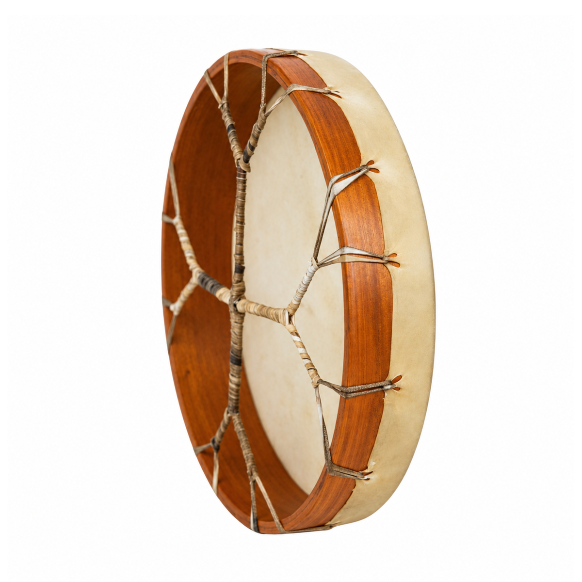 GMP Goatskin Frame Drum, 16" with Mallet - SHAMAN-16GS