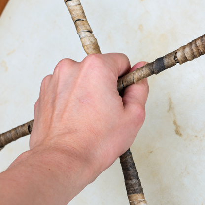 GMP Goatskin Frame Drum, 16" with Mallet - SHAMAN-16GS