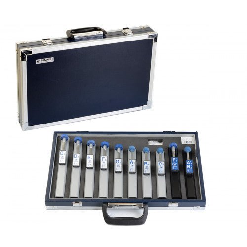 SUZUKI 10-Note ToneChime Set - HB-100 - Empire Music Co. Ltd-Hand Bells & Chimes-Suzuki
