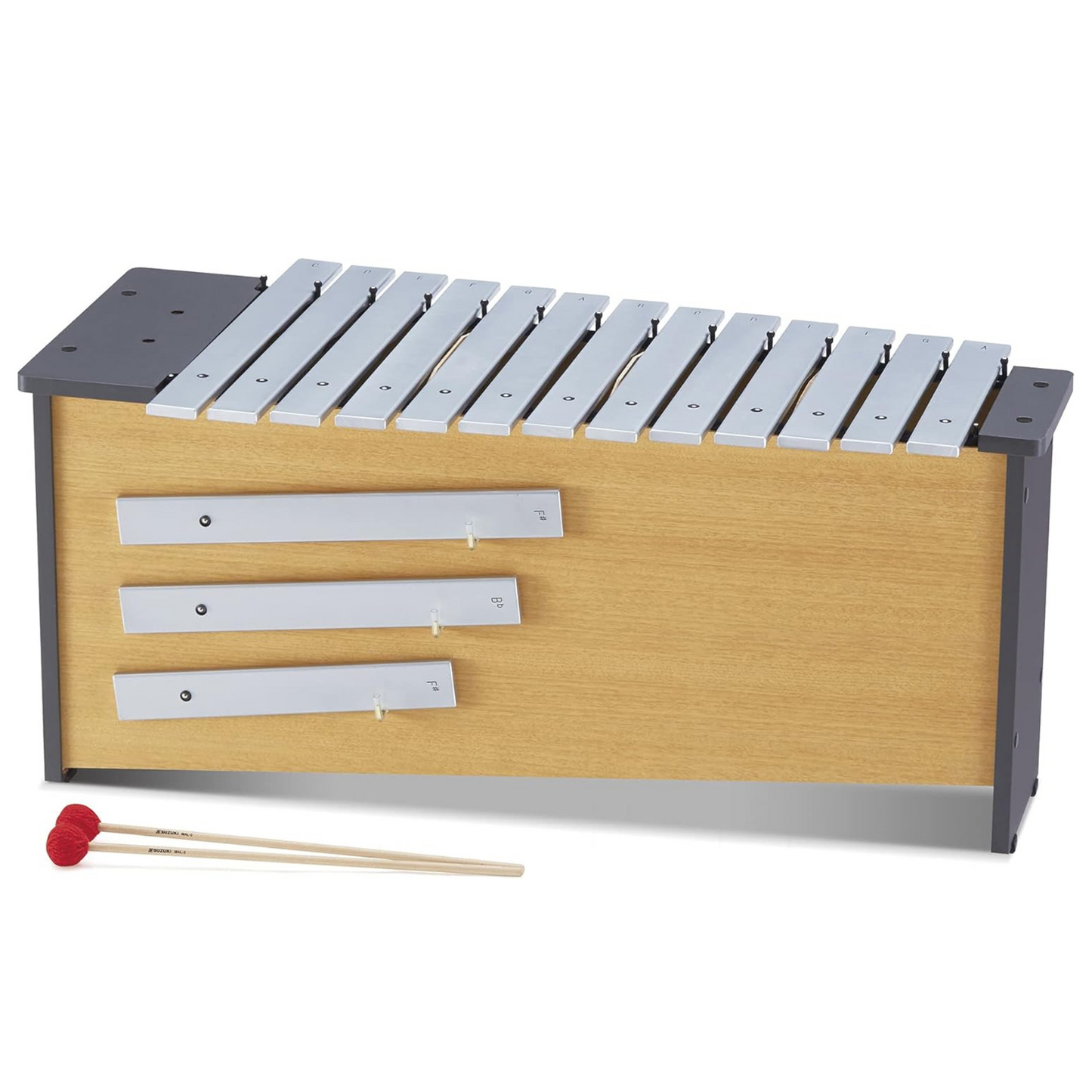Glockenspiels & Xylophones | Suzuki Bass Diatonic Metallophone Mpb 16