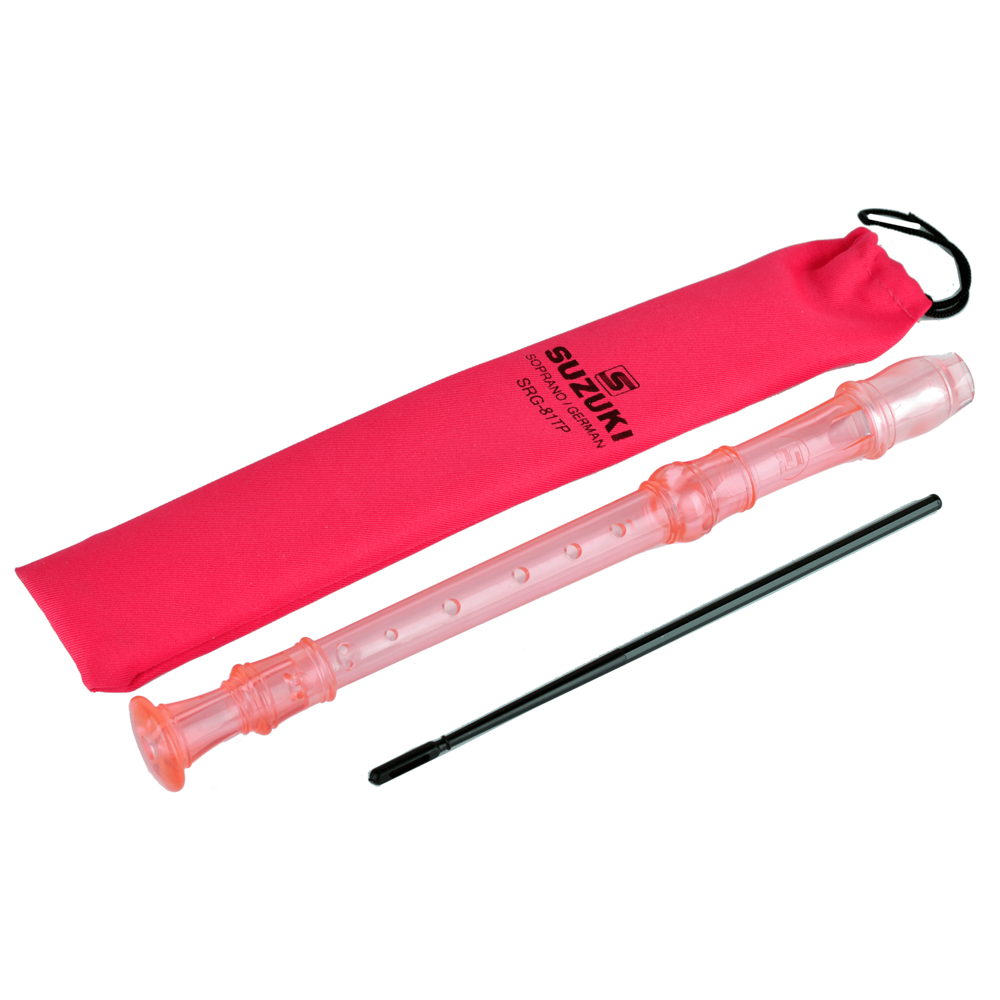 SUZUKI 3-Piece German-Fingering Soprano Recorder (2 Colours) - Empire Music Co. Ltd-Recorders-Suzuki