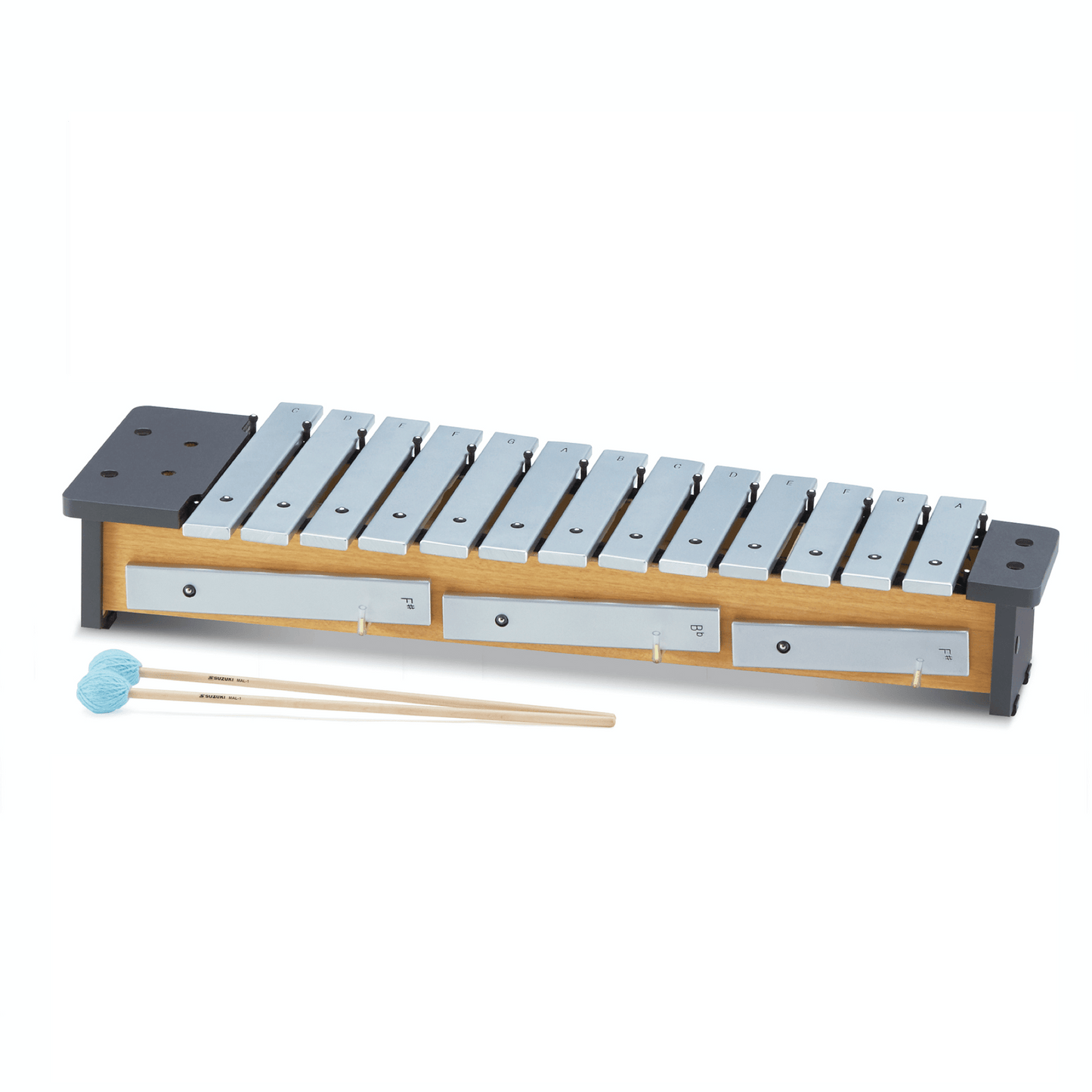 SUZUKI Soprano Diatonic Metallophone - MPS-16 - Empire Music Co. Ltd-Glockenspiels & Xylophones-Suzuki