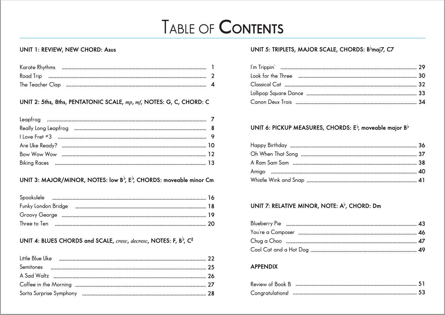 Ukulele for Children: Book B By Christina O’Brien - UFC-25 - Music book