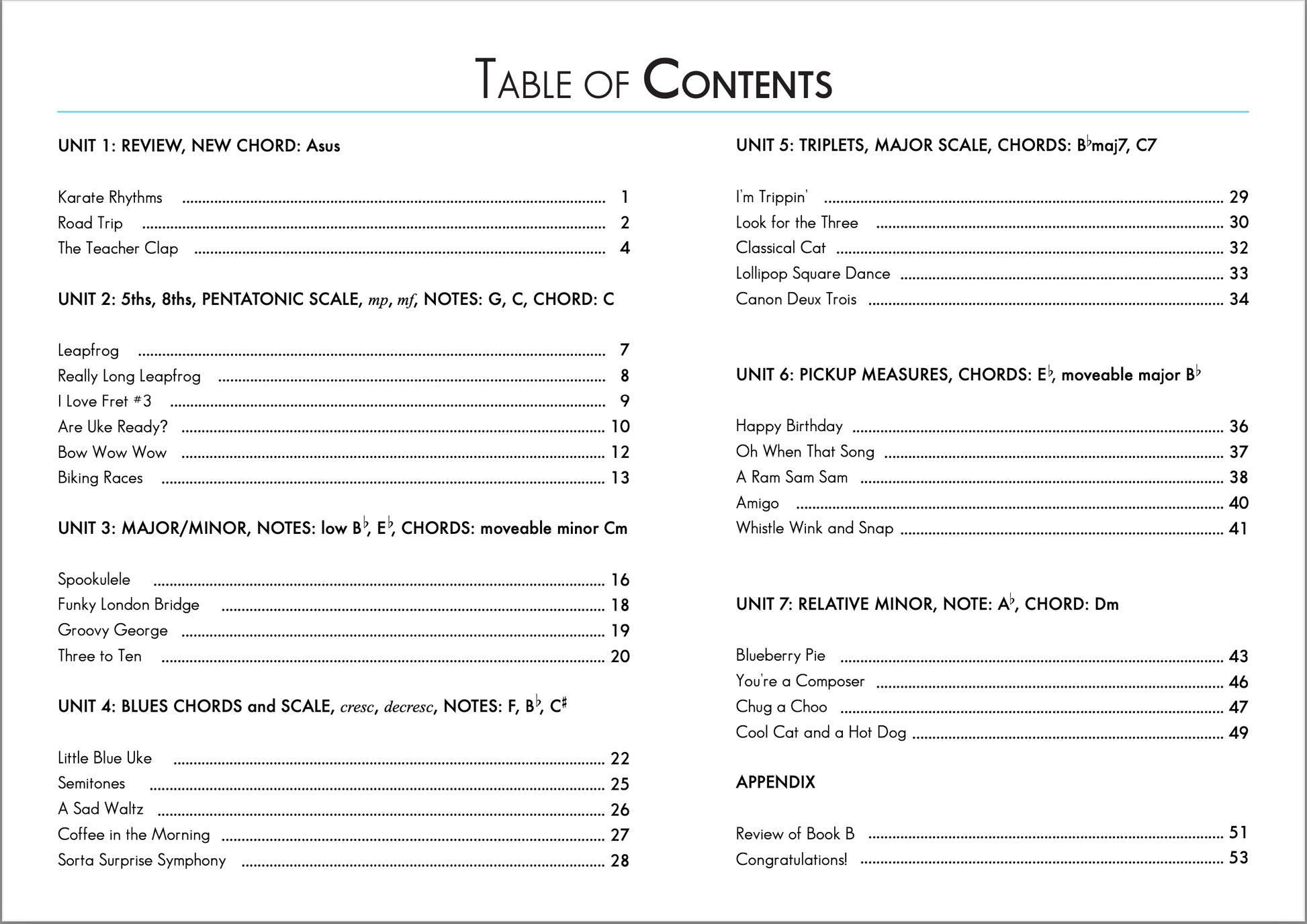 Ukulele for Children: Book B By Christina O’Brien - UFC-25 - Music book