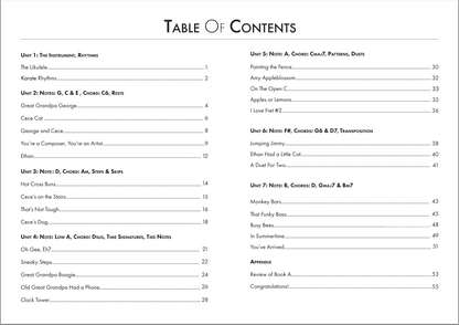 Ukulele for Children: Book A By Christina O’Brien - UFC-01 - Music book