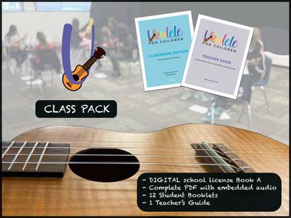 Ukulele for Children: Class Pack By Christina O’Brien - UFC-CP12 - Music book
