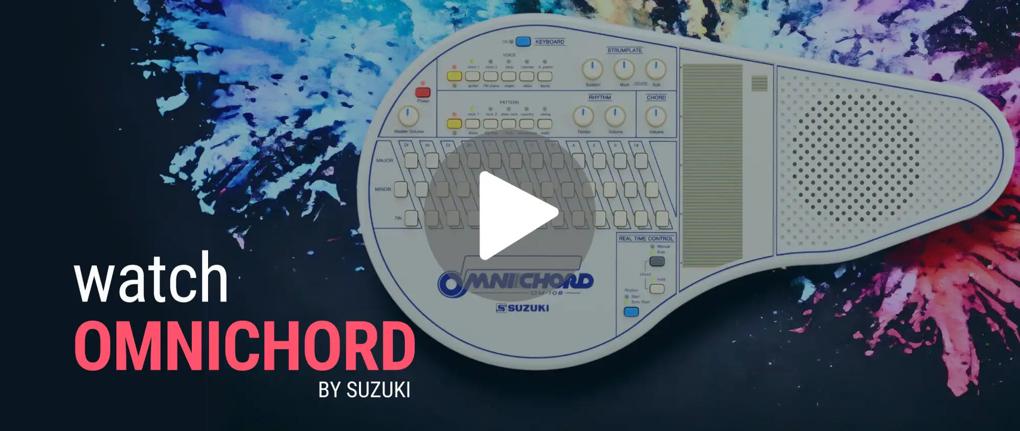 Charger la vidéo : Vidéo de démonstration Omnichord par Suzuki