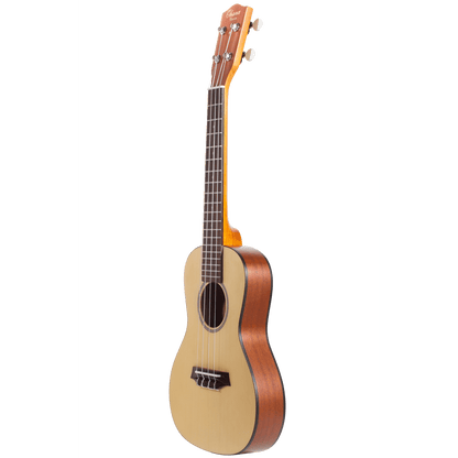 Ohana Concert Ukulele with Pickup, Slim-Line Solid Top ,O-CK-22E