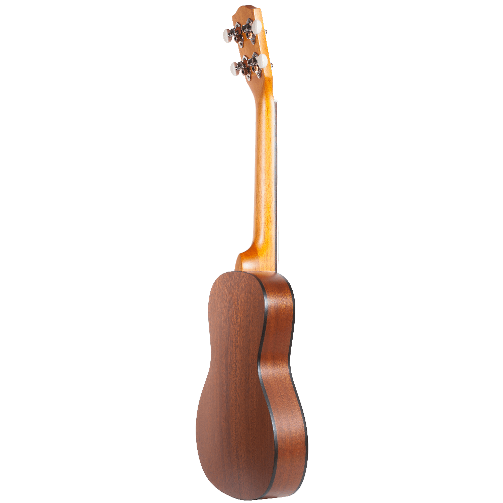 Ohana Concert Ukulele with Pickup, Slim-Line Solid Top ,O-CK-22E