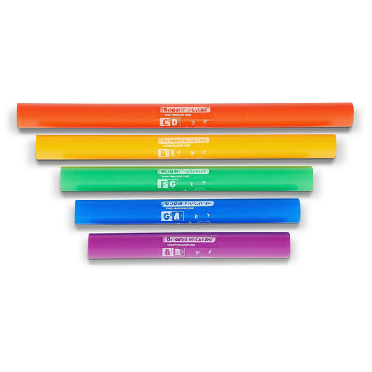 Boomwhackers - 5 Note Chromatic Set - BWC-5 - Empire Music Co. Ltd-Percussion-Boomwhackers