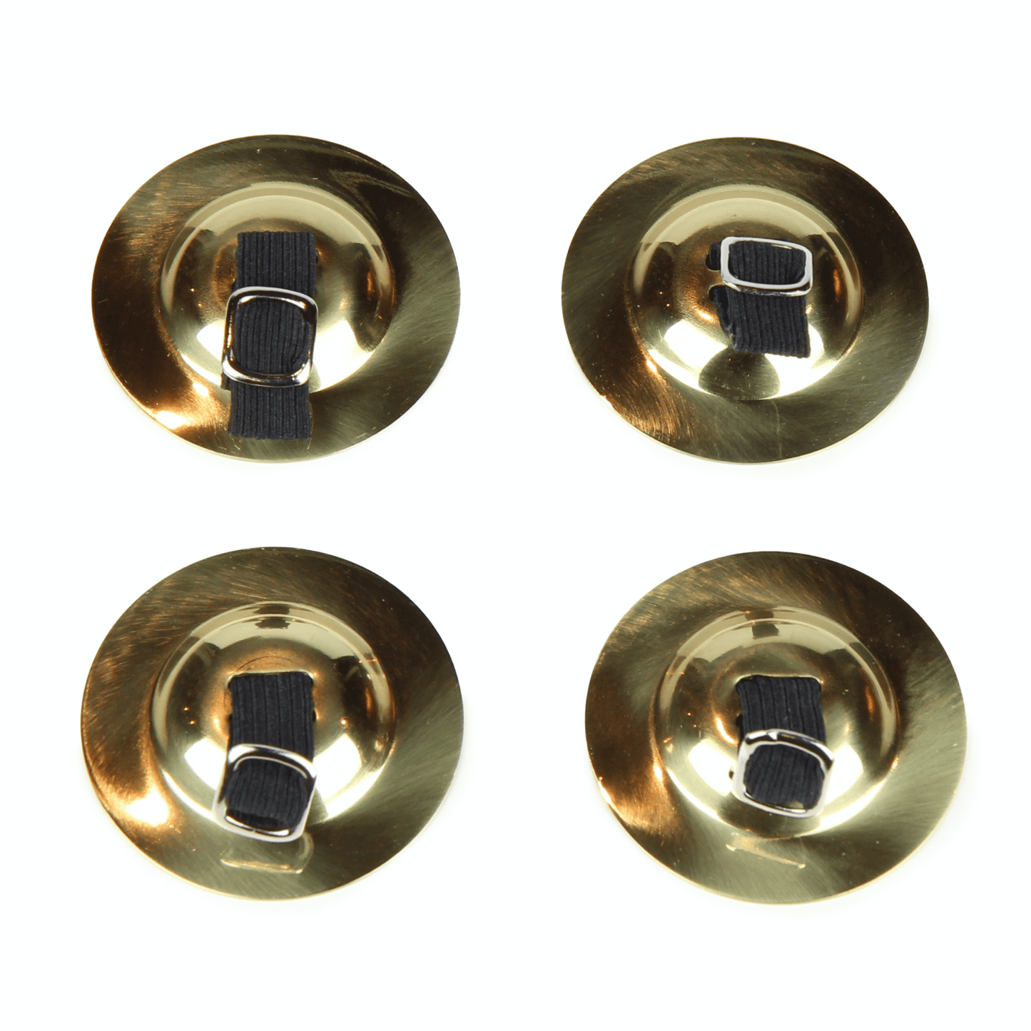 EMUS Brass Finger Cymbals, Set of 4 - E698 - Empire Music Co. Ltd-Finger & Hand Cymbals-EMUS