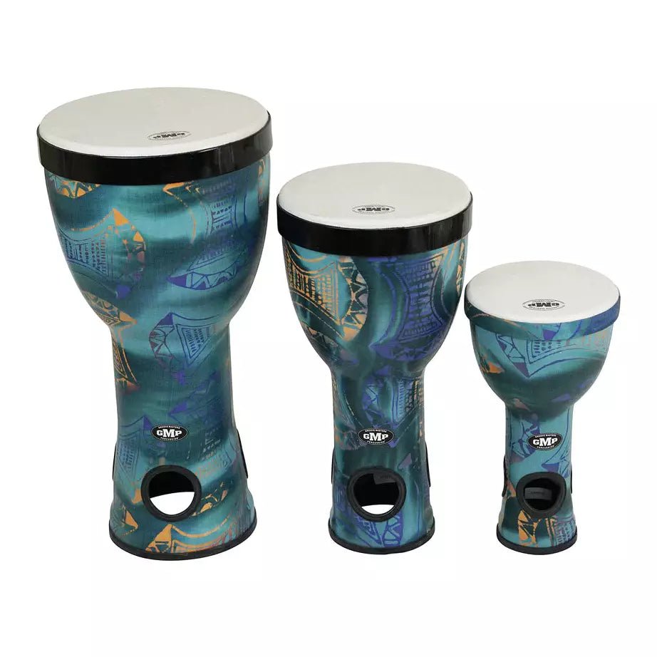 GMP Nesting AirDrums 3-pc Set (Ocean Blue) - GMND-1C - Empire Music Co. Ltd--Groove Masters Percussion