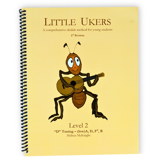 Little Ukers Level 2: D (Low A) Tuning (revised edition) - Q114 - Empire Music Co. Ltd-String Instrument Accessories-EMUS