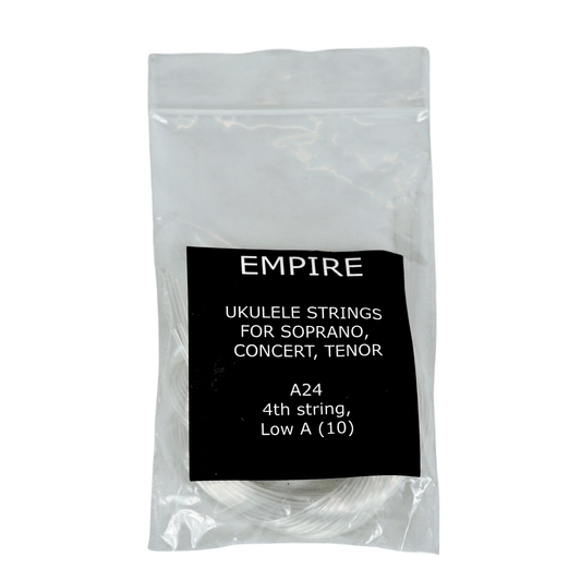 Low A string for soprano/tenor ukuleles, set of 10 - A24 - Empire Music Co. Ltd-String Instrument Accessories-EMUS