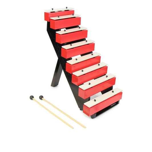 SUZUKI 8-Note Resonator Step-Bell Set with Ladder - SSB-8 - Empire Music Co. Ltd-Glockenspiels & Xylophones-Suzuki