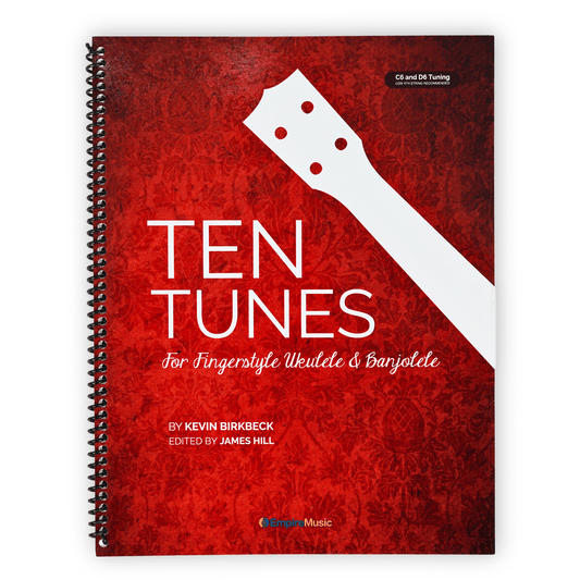 Ten Tunes for Fingerstyle Ukulele and Banjolele - KB-10 Tunes - Empire Music Co. Ltd-books-EMUS