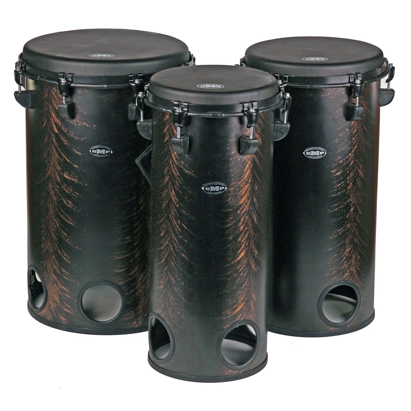 Tubolo, Lug-Tuned- Gold/Black (3 Sizes and Set) - Empire Music Co. Ltd--Groove Masters Percussion