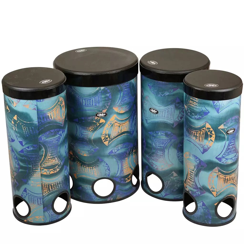 Tubolo, Stackable w/ Pop-Off Head - Ocean Blue (3 Sizes & Set) - Empire Music Co. Ltd--Groove Masters Percussion