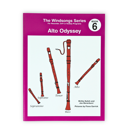 Windsongs Book 6 - Alto Odyssey - E6 - Empire Music Co. Ltd-String Instrument Accessories-EMUS